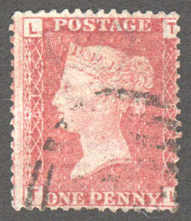 Great Britain Scott 33 Used Plate 81 - TL - Click Image to Close